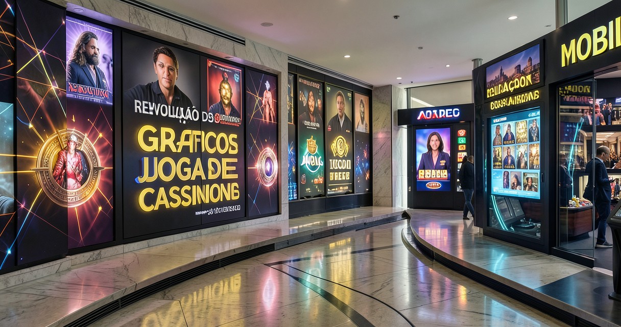 A evolução dos gráficos nos jogos de cassino mobile